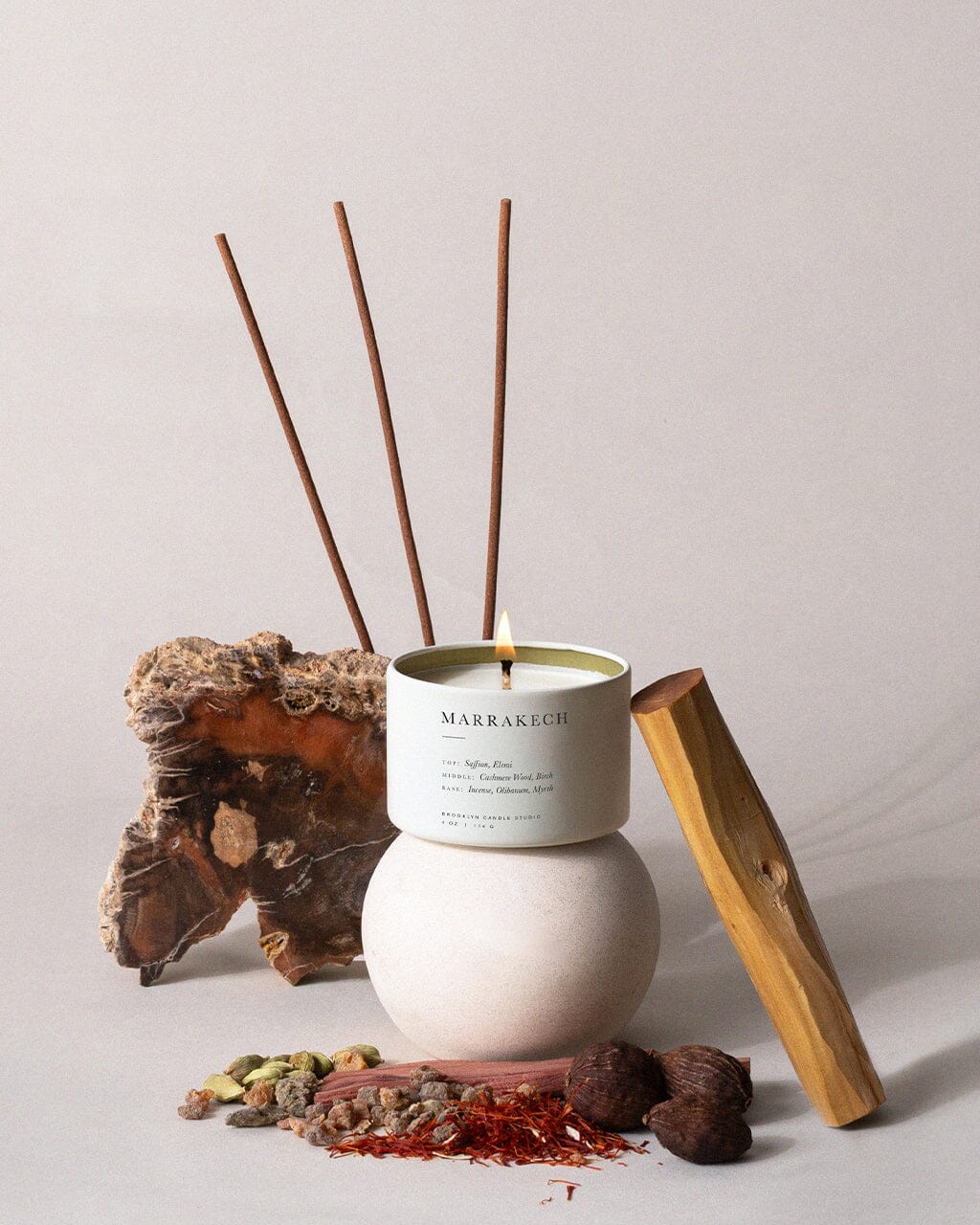 Marrakech Travel Candle Mini Candle Tins Brooklyn Candle Studio