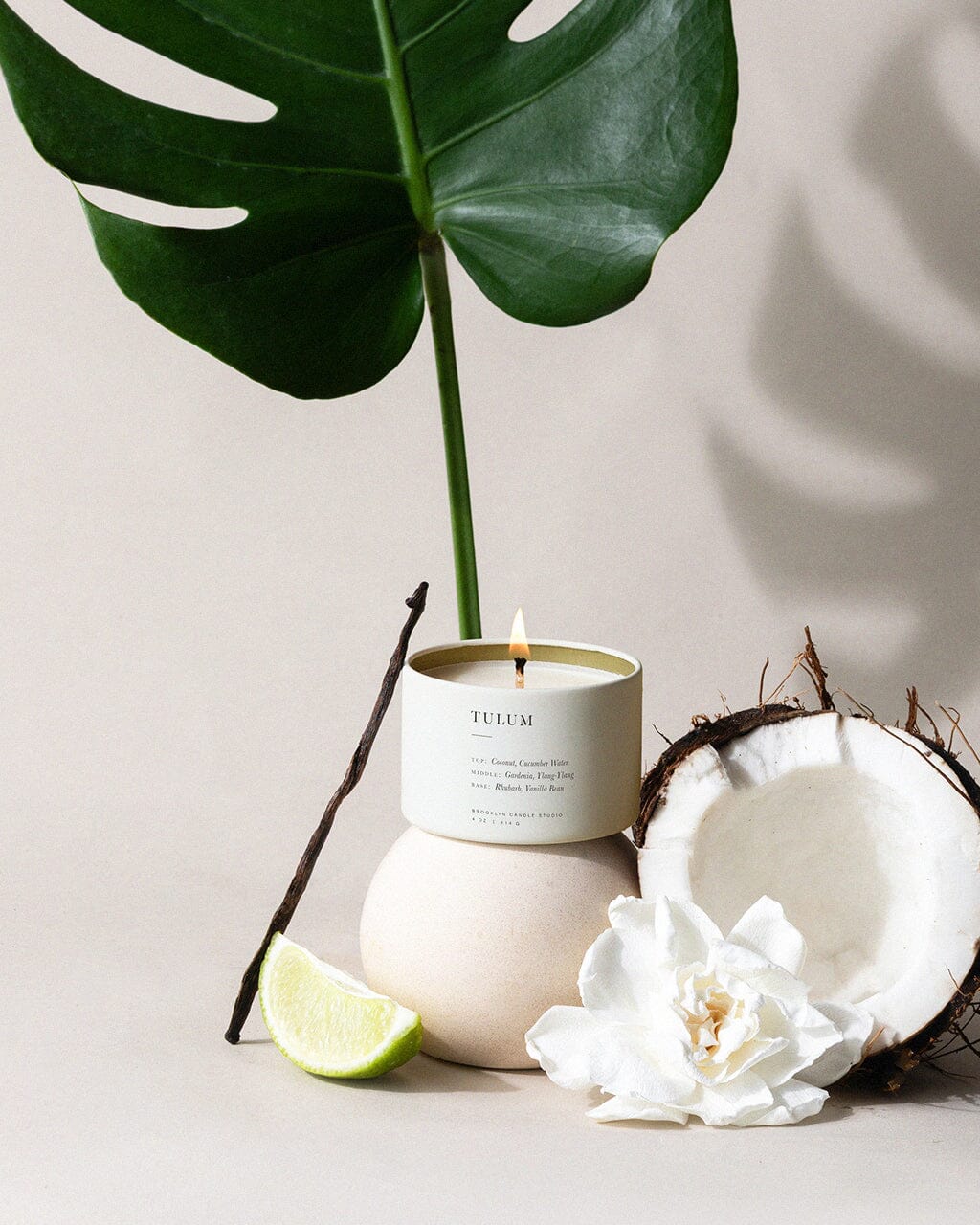 Tulum Travel Candle Mini Candle Tins Brooklyn Candle Studio