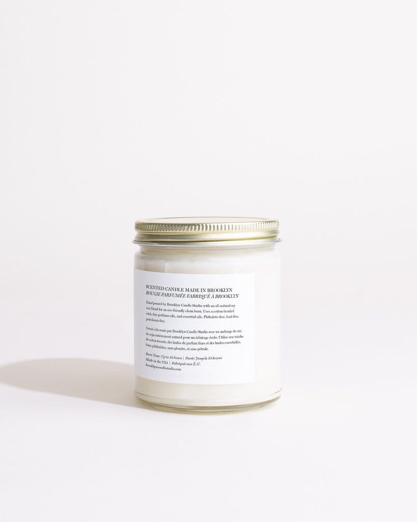 Palo Santo Jar Candle Minimalist Brooklyn Candle Studio