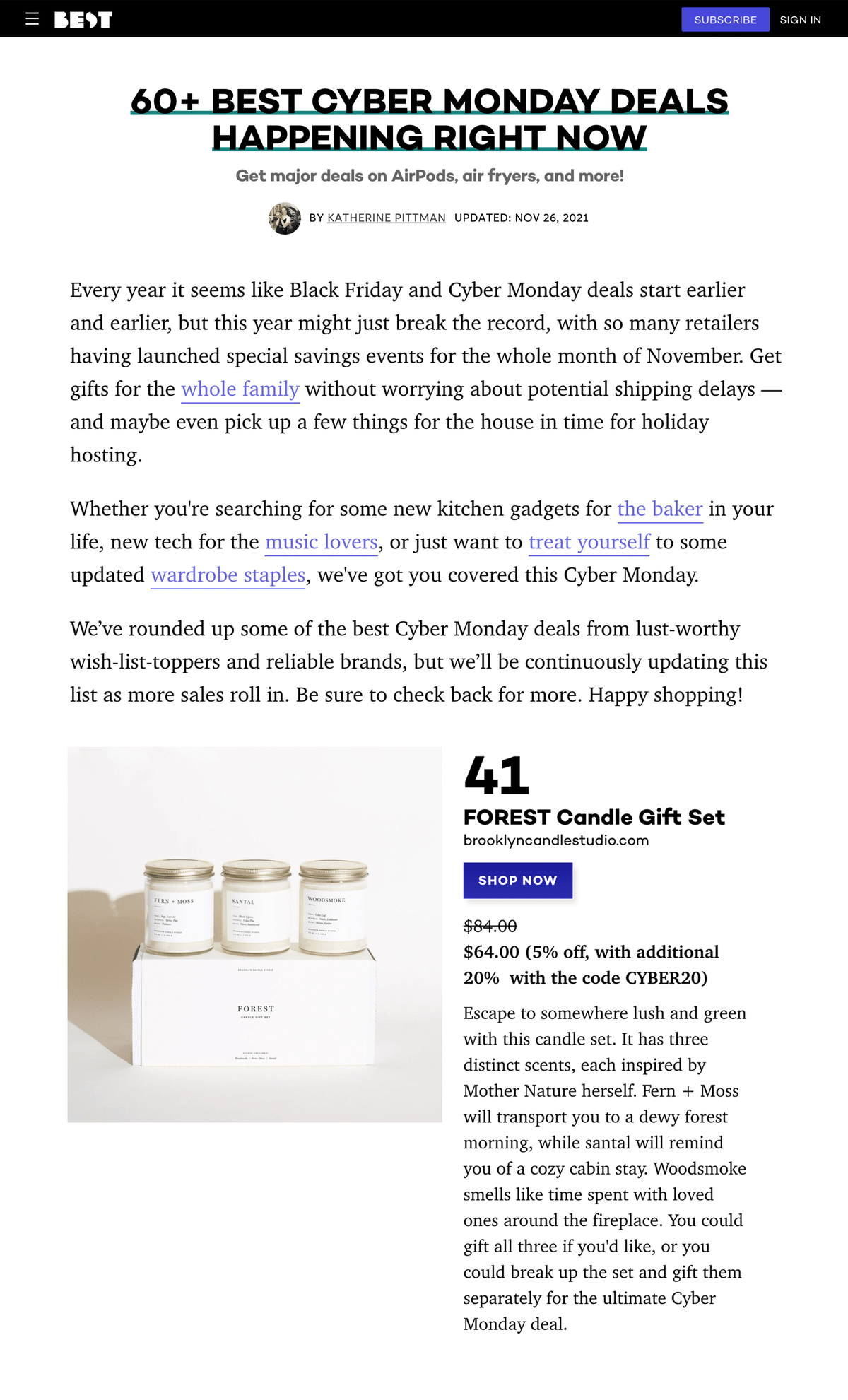 Best Products: November 2021