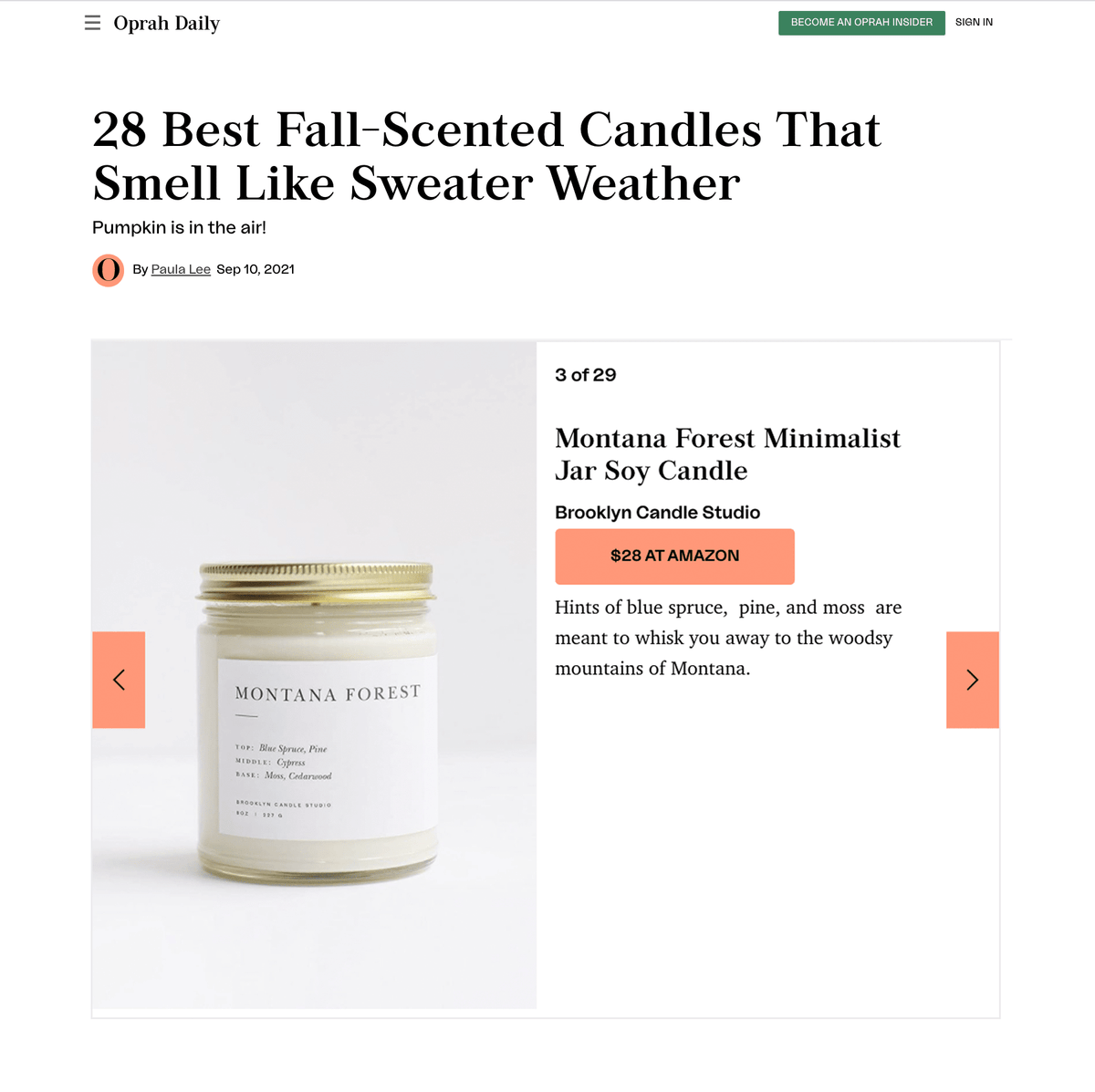 Oprah Daily: September 2021