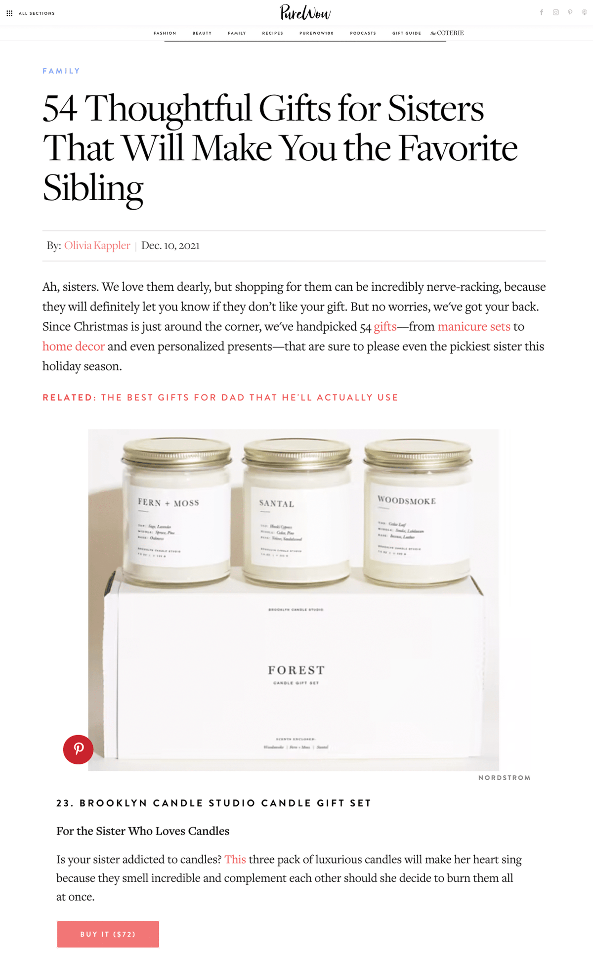 PUREWOW: DECEMBER 2021