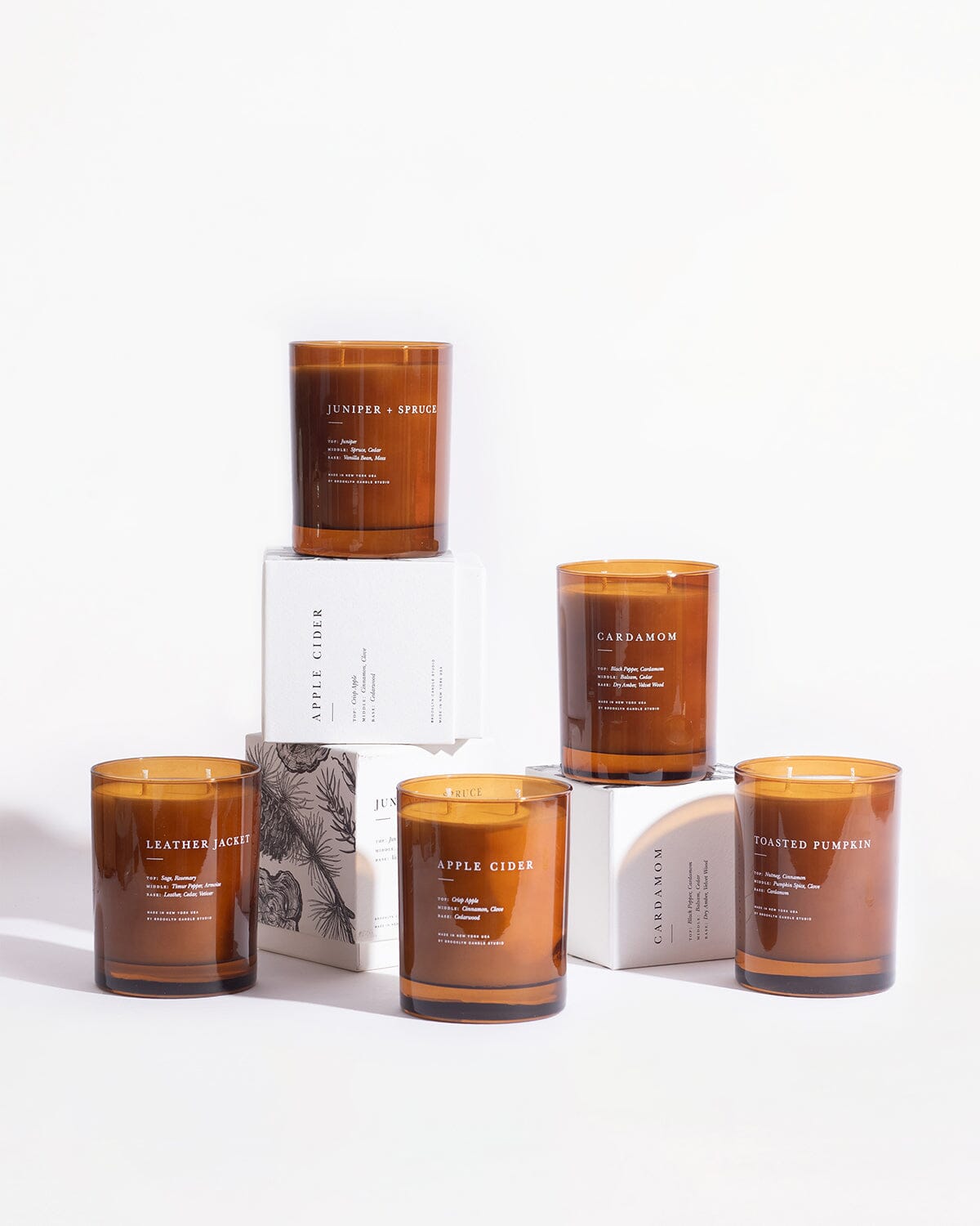 Cabin Collection Bundle - Set of 5 Candles 2026 Cabin Collection Brooklyn Candle Studio 