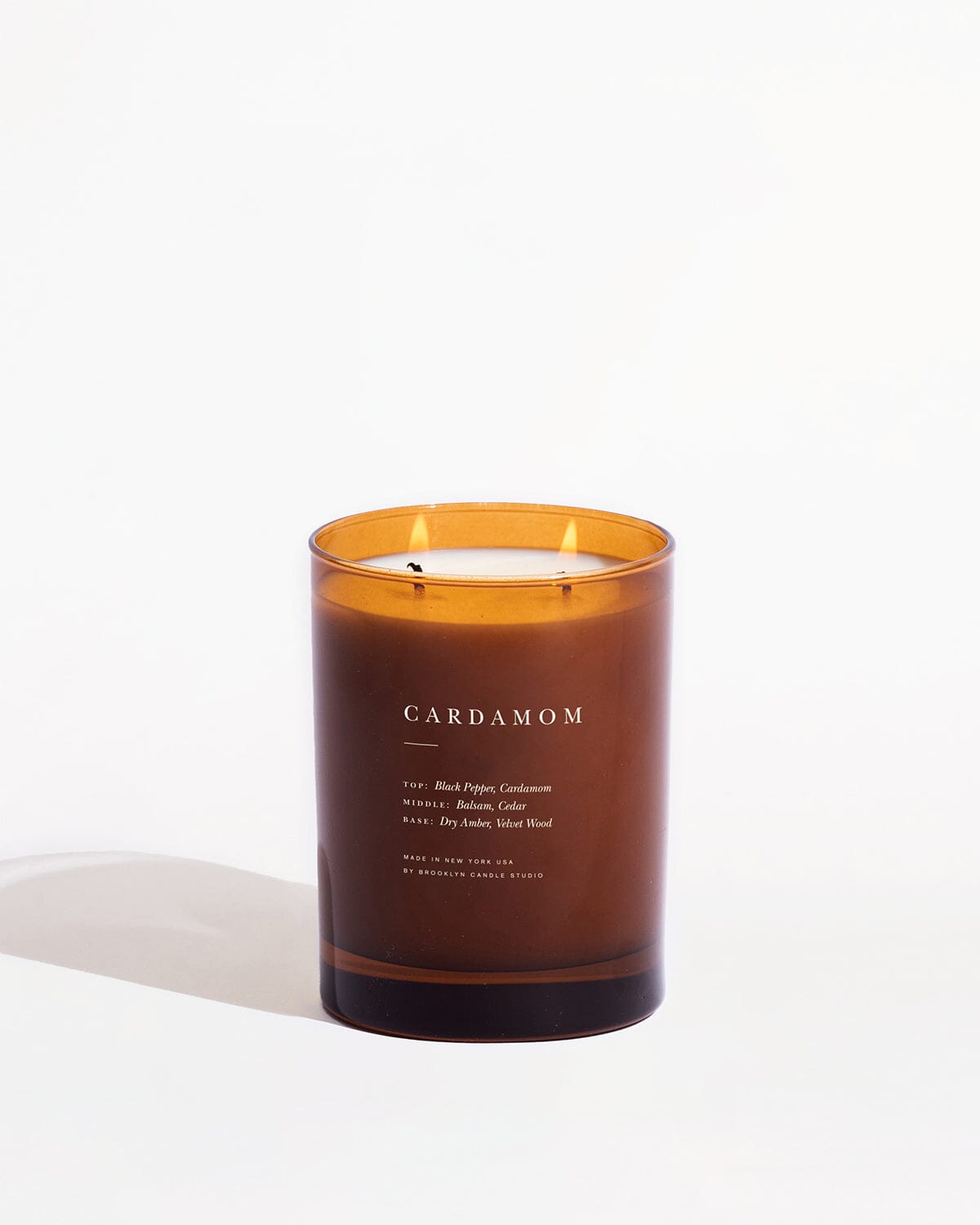 Cardamom 2-Wick Candle 2026 Cabin Collection Brooklyn Candle Studio 