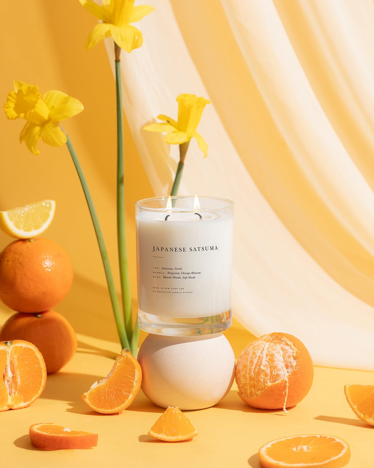 Japanese Satsuma Classic 2-Wick Candle Escapist Collection Brooklyn Candle Studio 