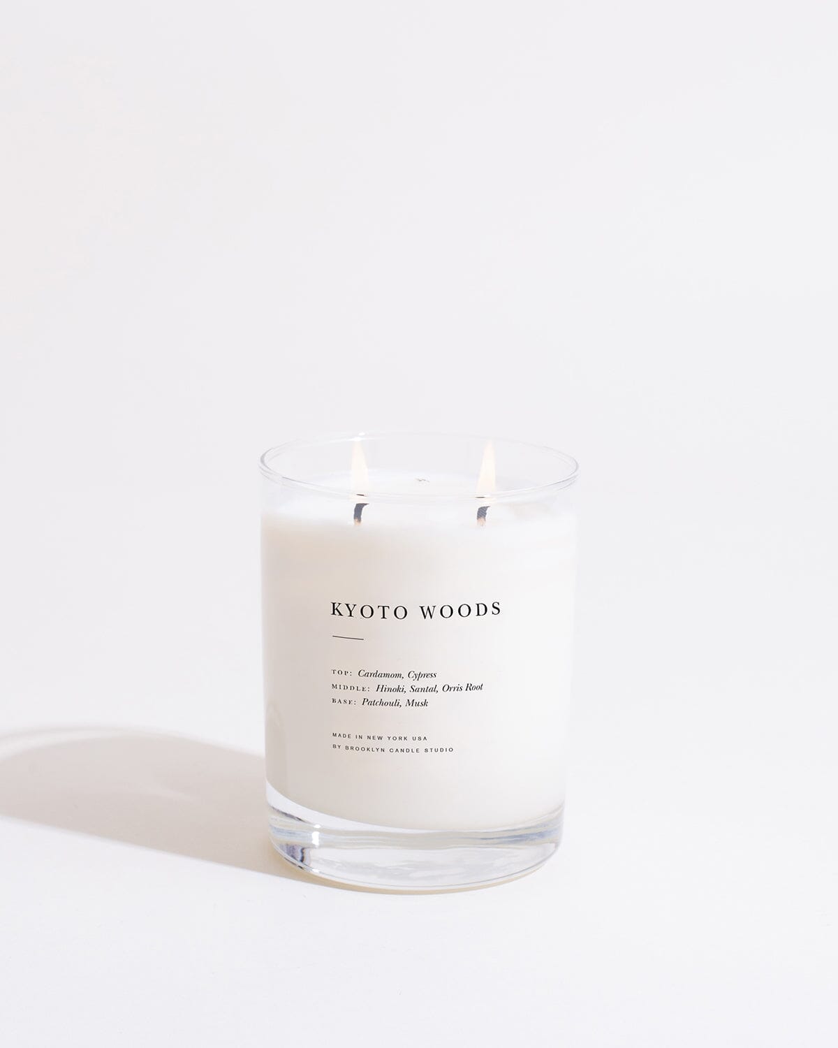 Kyoto Woods Classic 2-Wick Candle Escapist Collection Brooklyn Candle Studio 