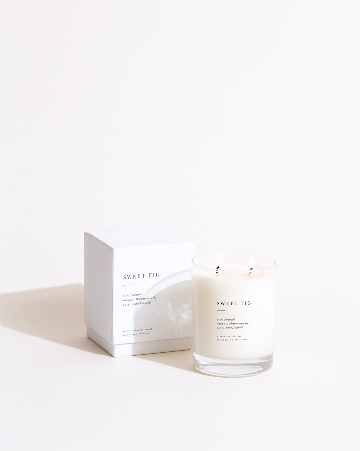 Sweet Fig Classic 2-Wick Candle Escapist Collection Brooklyn Candle Studio 