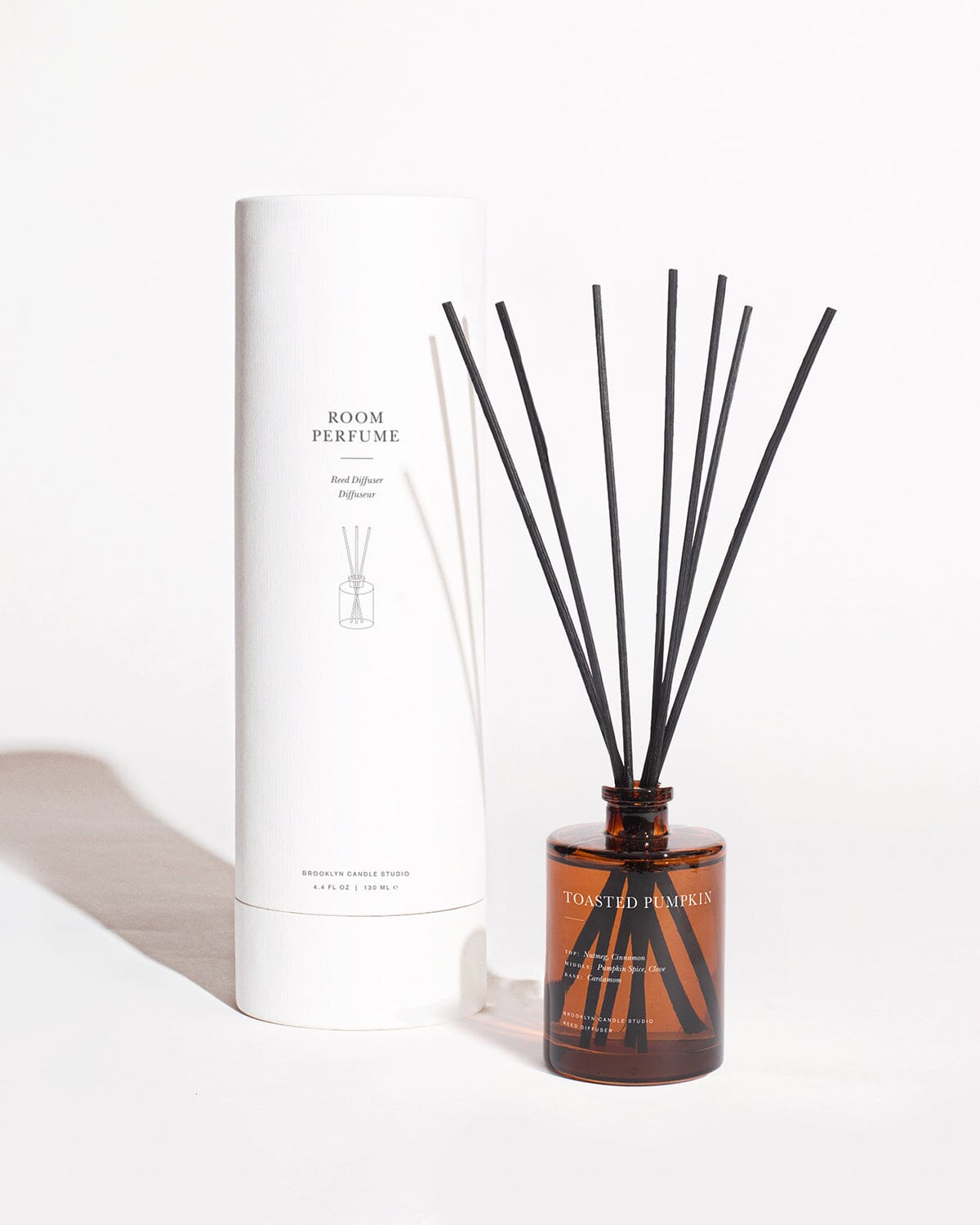 Toasted Pumpkin Reed Diffuser Reed Diffusers Brooklyn Candle Studio 