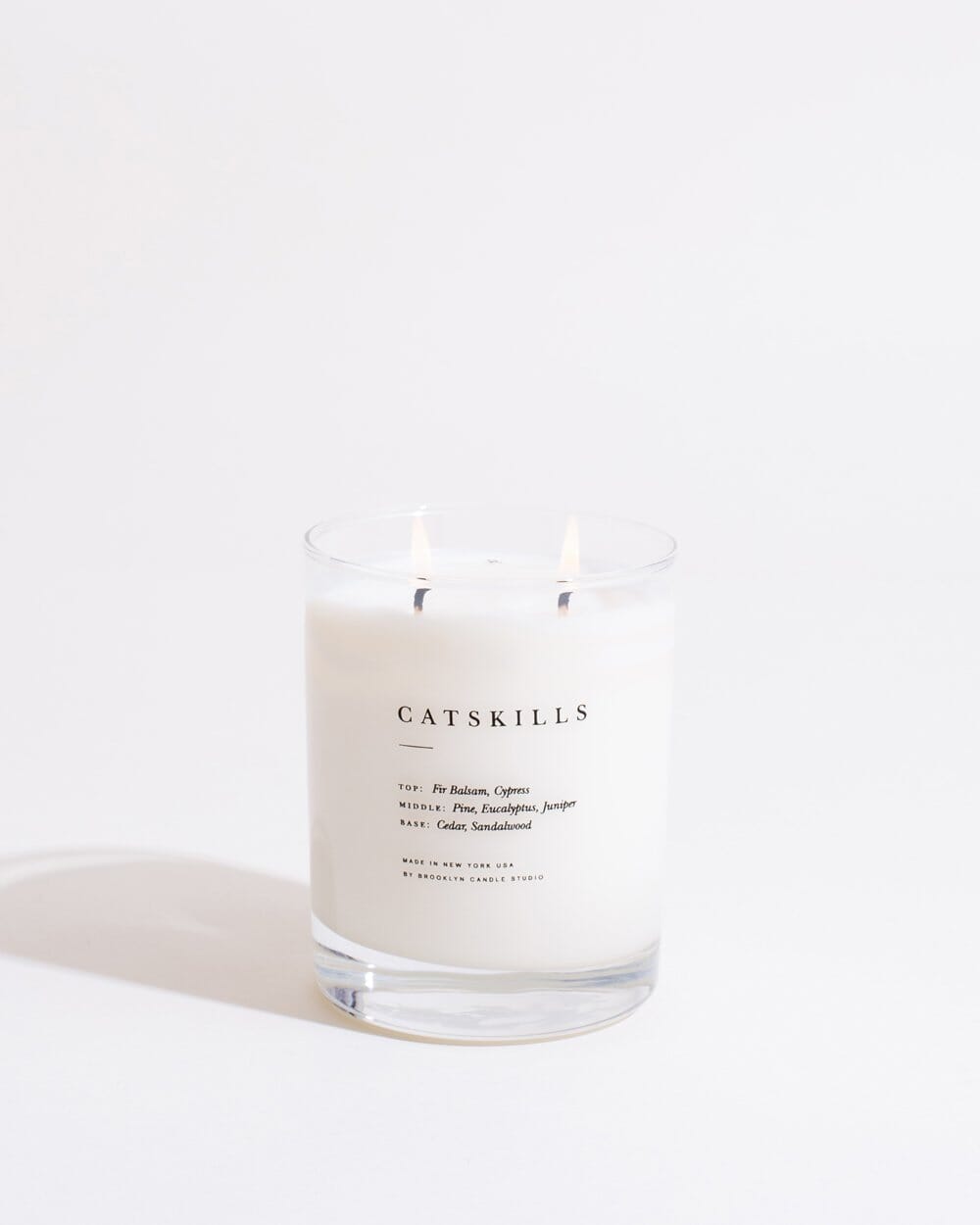 Catskills Classic 2-Wick Candle Escapist Collection Brooklyn Candle Studio 