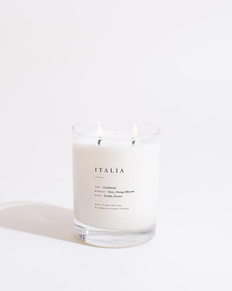Italia Classic 2-Wick Candle Escapist Collection Brooklyn Candle Studio 