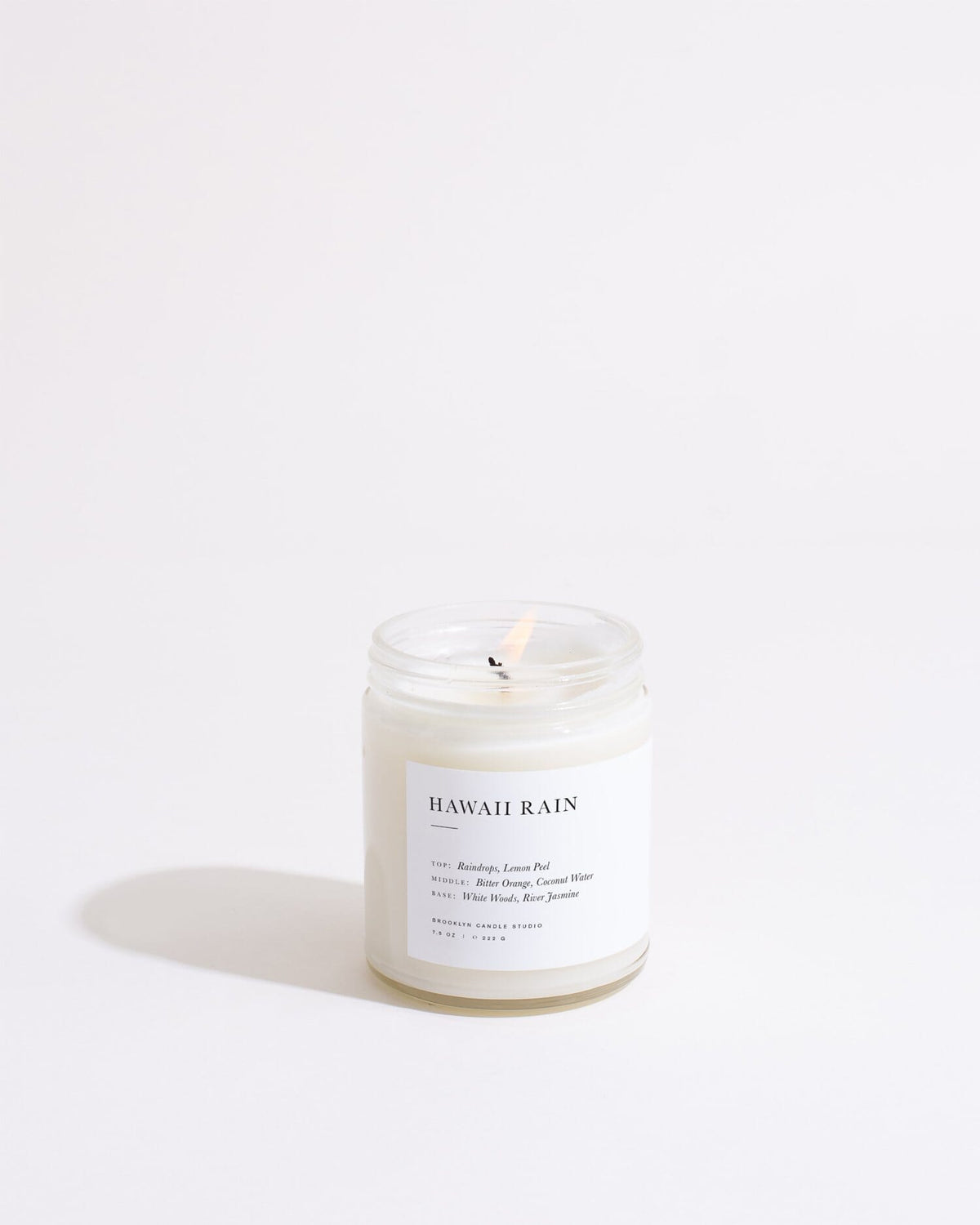 Hawaii Rain Jar Candle Minimalist Brooklyn Candle Studio 