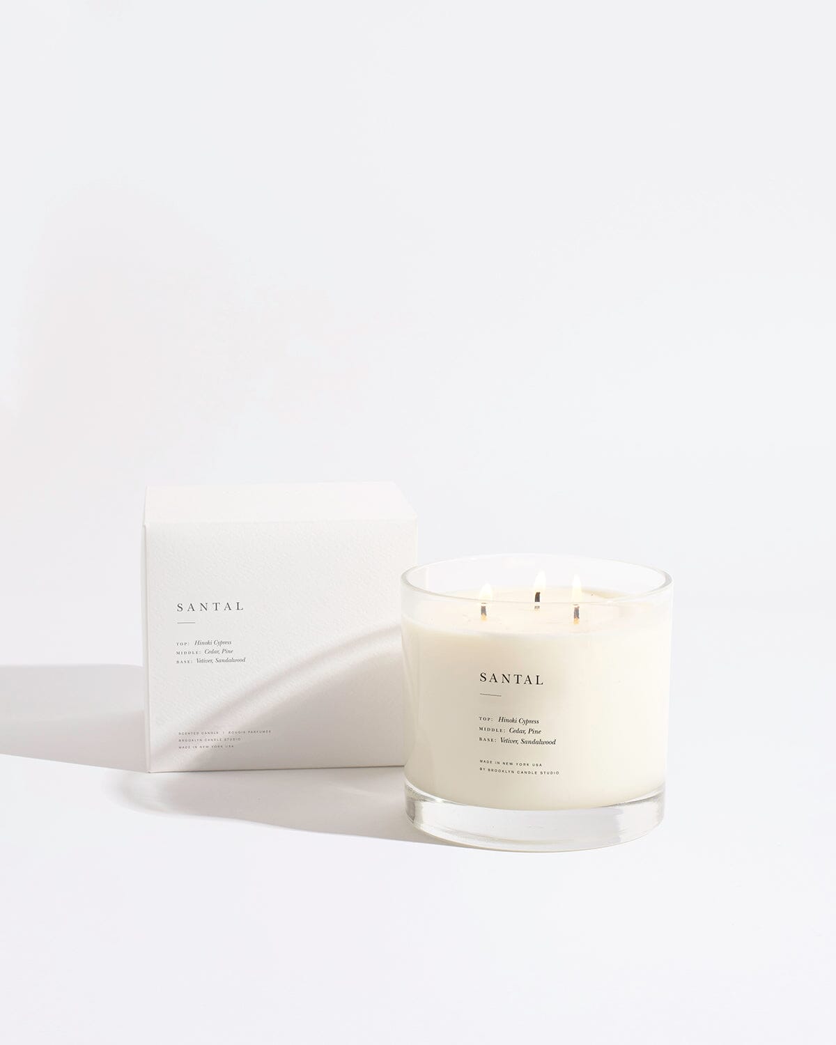 Santal XL 3-Wick Candle Maximalist Brooklyn Candle Studio 